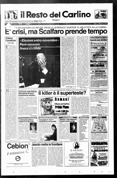 Il Resto del Carlino : giornale dell'Emilia